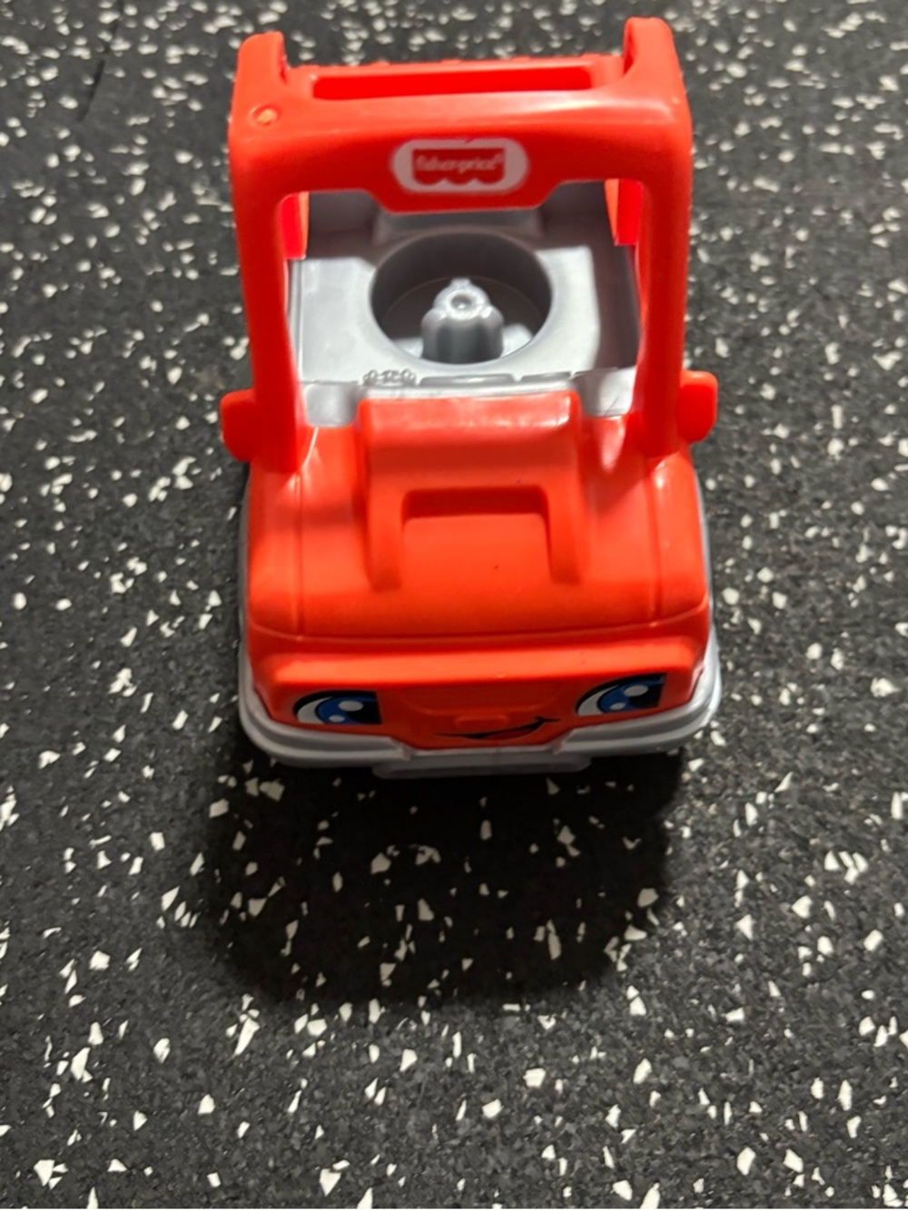 Fisher-Price Red Smiling Push Truck Toy